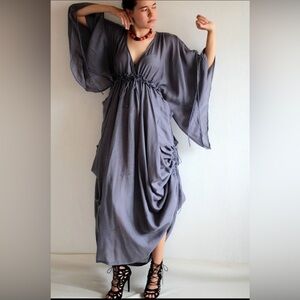 Cocoricooo Customizable Cotton Bohemian Boho Hobo Maxi Dress